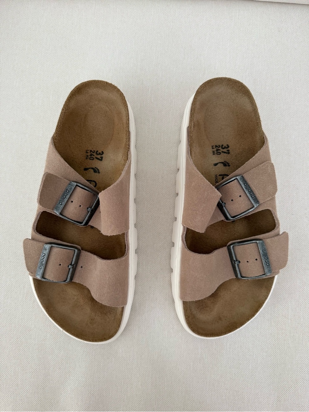Papillio by Birkenstock Arizona Chunky Platform Sandals EU 37 US 6-6.5 - Picture 2 of 6
